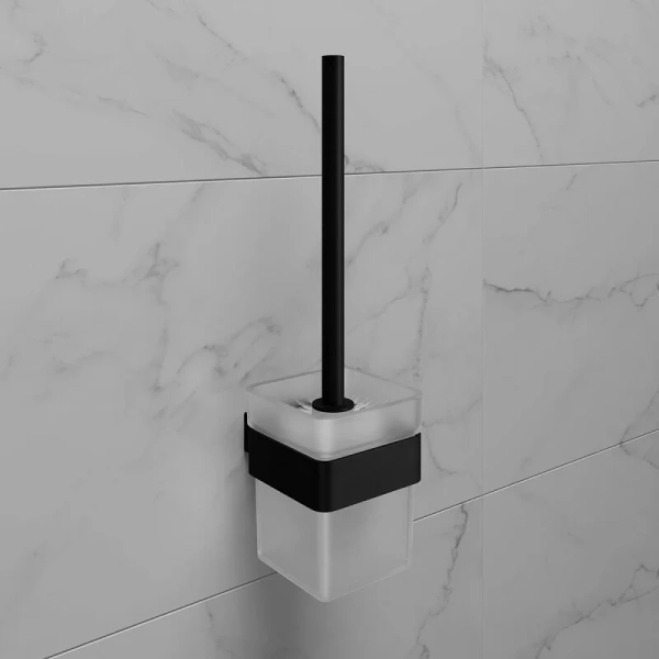 Ершик Lemark Smooth Line черный матовый - фото 3