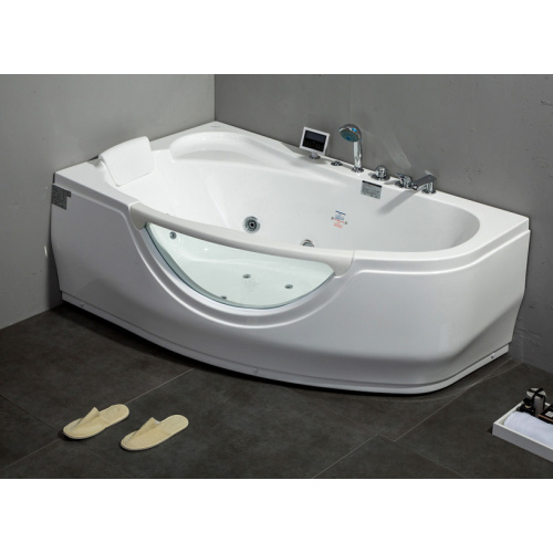 Ванна акриловая пристенная левая Gemy G9046 K L, асимметричные - фото 4