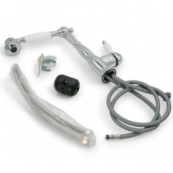 Смеситель для кухни Migliore Oxford 18 с выдвижным изливом, в наличии, нет в наличии - фото 10