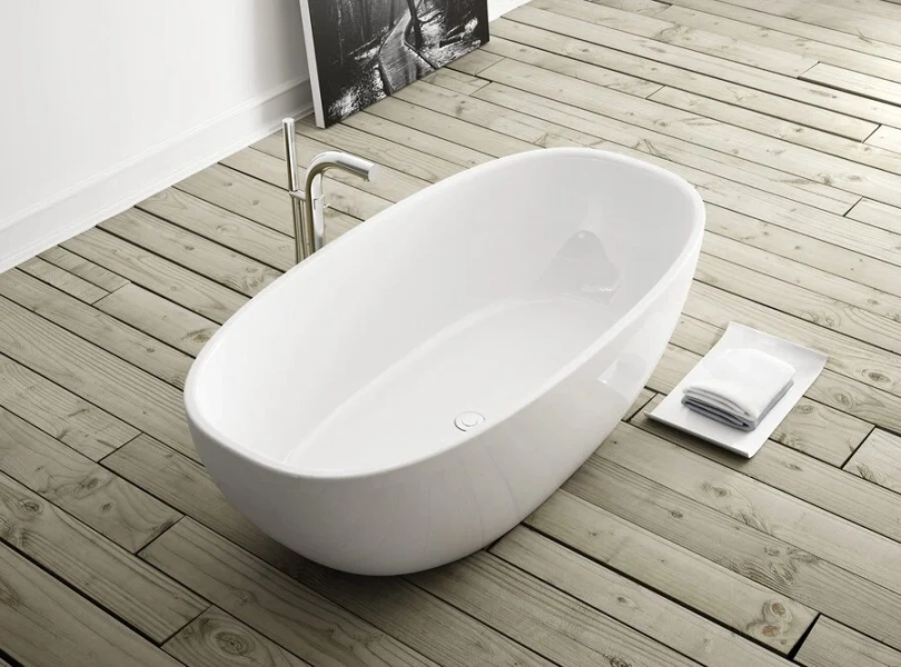 Ванна Victoria&Albert Barcelona 170 x 80 см, отдельностоящая, белый матовый, BA2M-N-SM-NO, отдельностоящие - фото 7