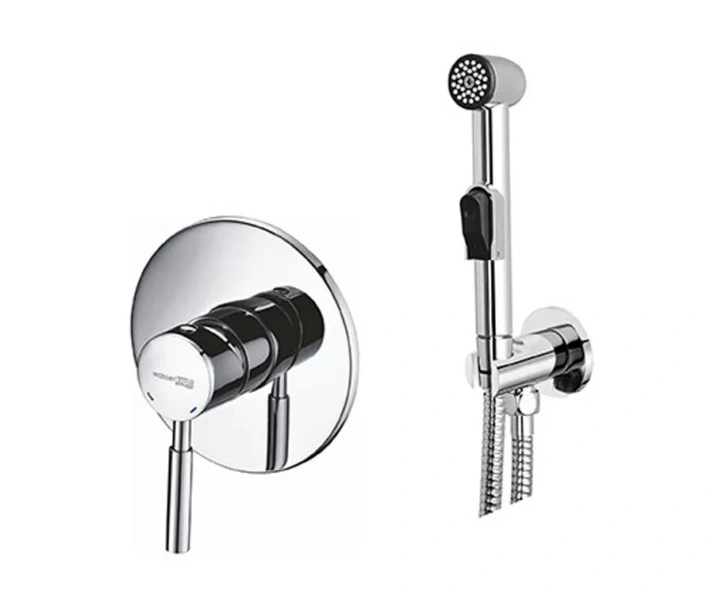Гигиенический душ со смесителем WasserKRAFT Main хром - фото 1