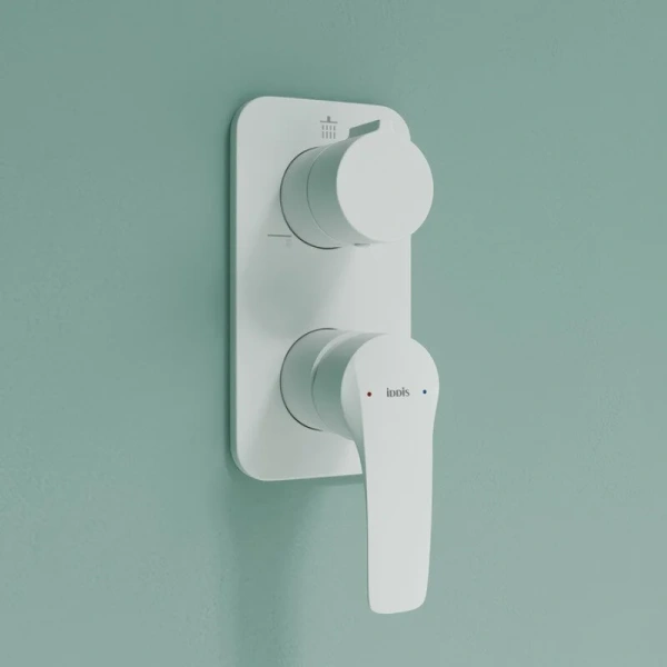 Душевой комплект IDDIS Ray белый матовый, нет в наличии - фото 5