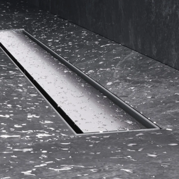 Душевой лоток Am.Pm MasterFlow 70 см хром матовый, с сухим затвором, с мокрым затвором - фото 6