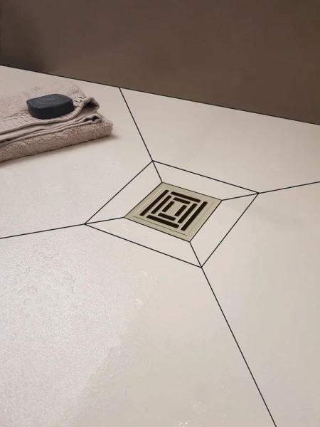 Душевой трап BERGES PLATZ Uno 10 см хром матовый, душевой трап - фото 2