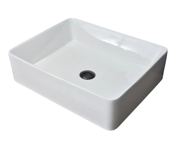 Раковина GID Geometrico N9104 52 см белая - фото 1