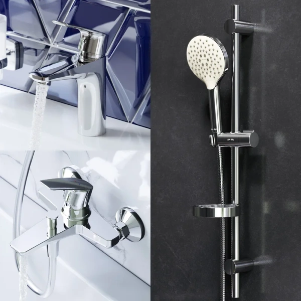 Душевой комплект Am.Pm Gem хром глянцевый - фото 2