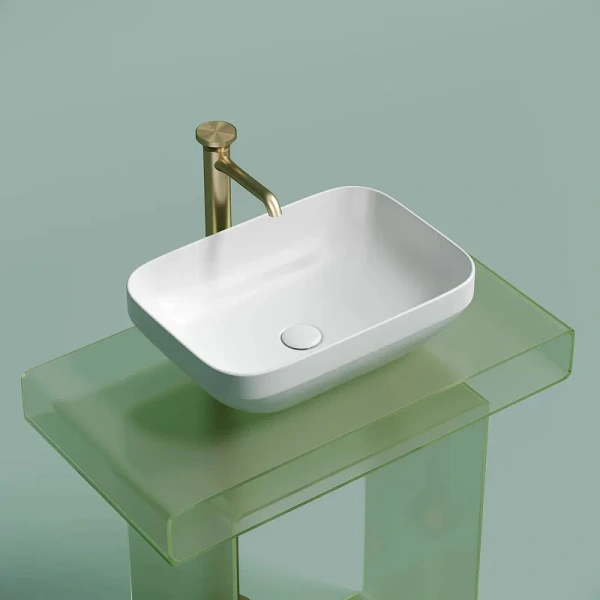 Раковина Ceramica Nova Element 50 см белая матовая, одинарные - фото 8