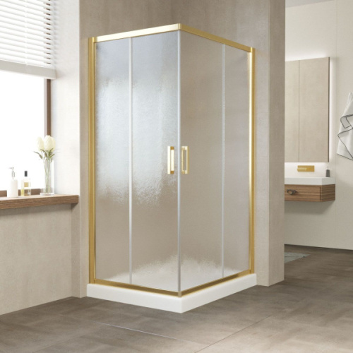 Душевой уголок стекло шиншилла Vegas-glass ZA-F 110х100 02