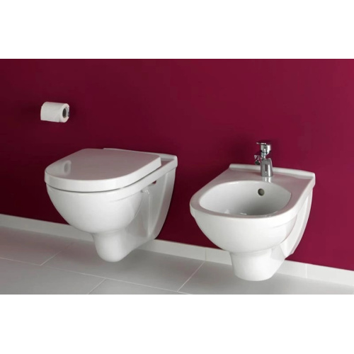 Унитаз подвесной Villeroy & Boch O.novo с сиденьем микролифт с антигрязевым покрытием - фото 2