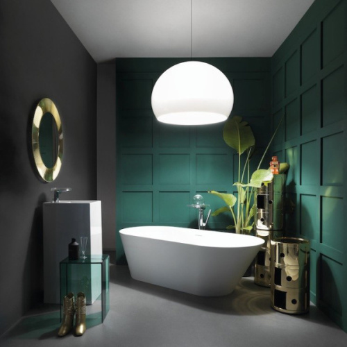 Раковина напольная Laufen Kartell 8.1133.1.000.111.1 37.5х43.5х90 см, маленькие, квадратная - фото 5