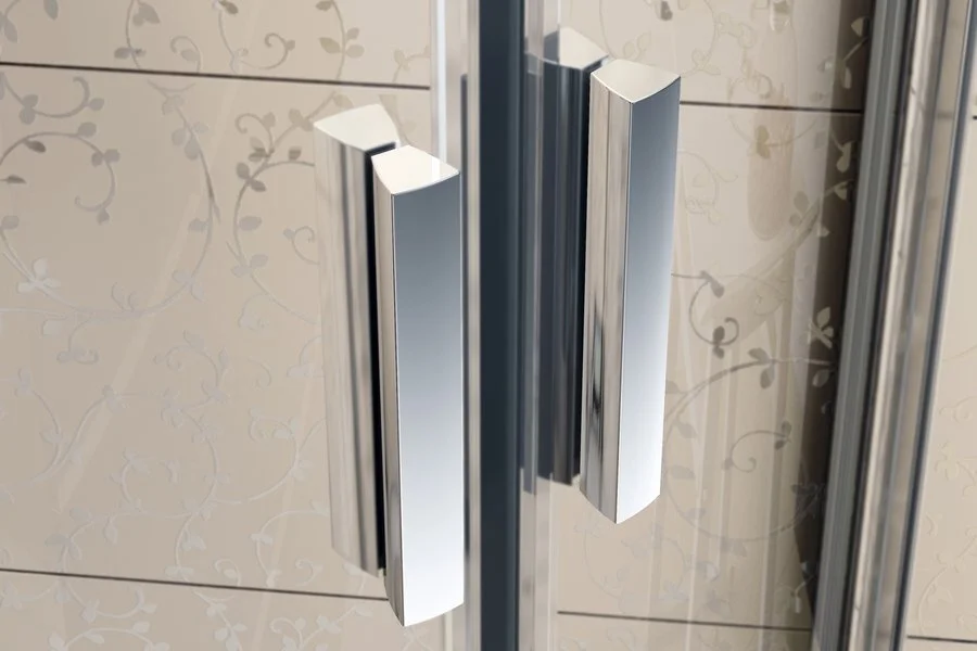 Душевой уголок Ravak Blix BLCP4 90x90 см профиль блестящий, стекло прозрачное, 90х90 - фото 5