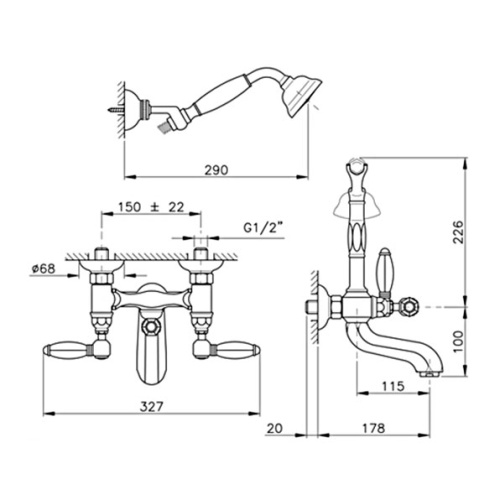 Схема, для ванны - фото 2