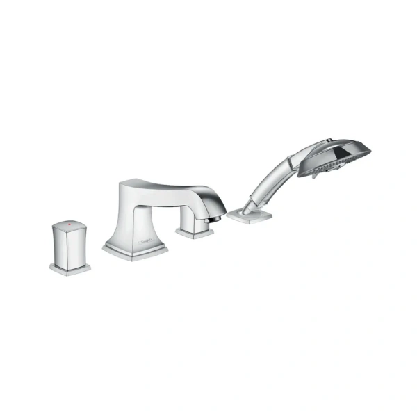 Смеситель для ванны Hansgrohe Metropol Classic 31315000, 31315090 - фото 4