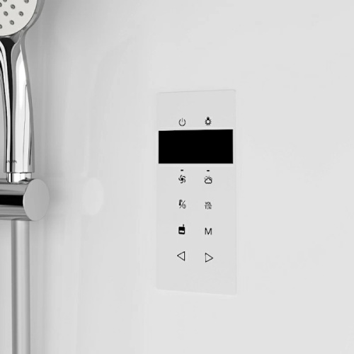 Гидромассажная кабина с паром Like Am.Pm W80C-020A-090MTA - фото 4