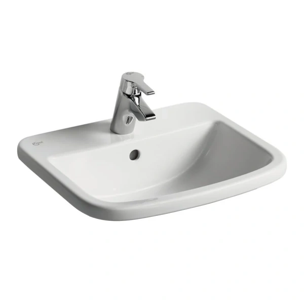 Раковина Ideal Standard Tempo 50 см белая встраиваемая - фото 1