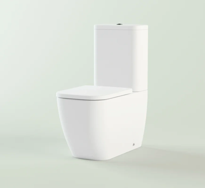 Унитаз компакт Lavinia Boho One белый, с вертикальным выпуском в пол, с горизонтальным, прямым выпуском, с прямым выпуском - фото 7