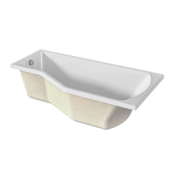 Ванна акриловая 1MarKa Convey 01кон1775лкп/01кон1775пкп, 170 x 75 см, левая/правая, цвет белый, по запросу - фото 10