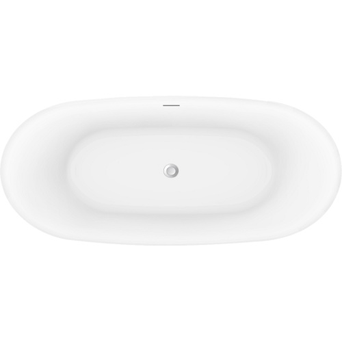 Ванна акриловая Black&White Swan 170x75 см серая - фото 3