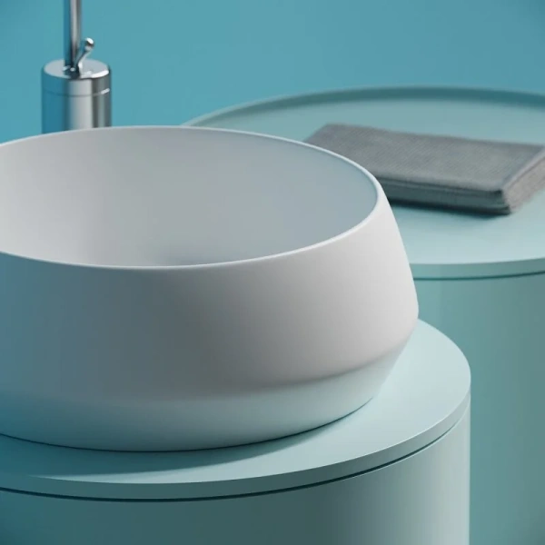 Раковина Ceramica Nova Maya 35 см белая матовая, из санфарфора - фото 6