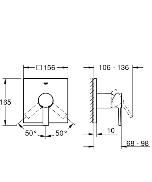Смеситель для душа Grohe Allure 24069000 - фото 2