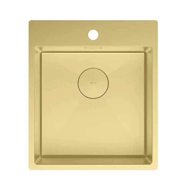 Мойка для кухни Lemark Janga 44 см светлое золото - фото 1