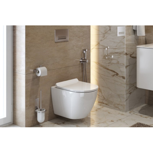 Унитаз подвесной Cezares Stylus безободковый, фаянс, керамика - фото 8