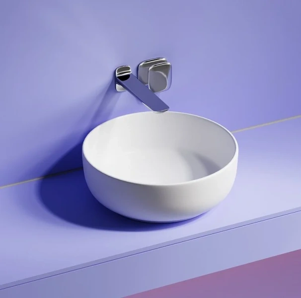 Раковина Ceramica Nova Taycan 37 см белая матовая - фото 3