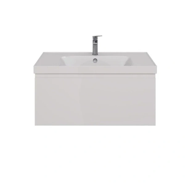 Тумба с раковиной подвесная Lemark Veon Mini LM02VM90T 90 см выдвижной ящик, подвесная, пристенная - фото 4