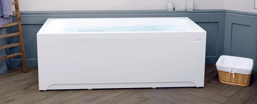 Ванна акриловая Радомир Прованс 170 x 80 см с рамой-подставкой, белая, 1-01-0-0-1-192 - фото 1