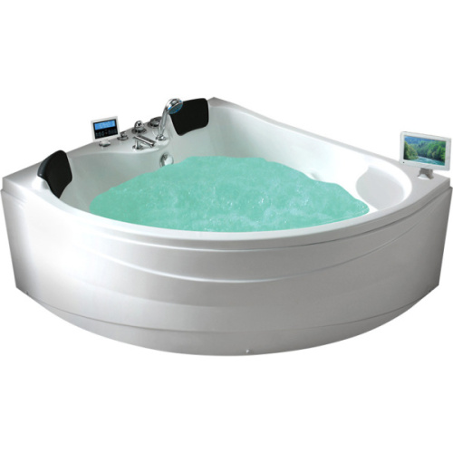 Ванна акриловая Gemy G 9041, с гидромассажем, большие, двухместные, глубокие - фото 5