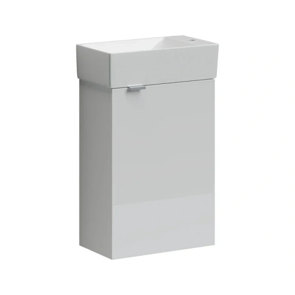 Тумба с раковиной подвесная Sancos Mini MN35W 37,5 см с распашной дверцей, по запросу - фото 2