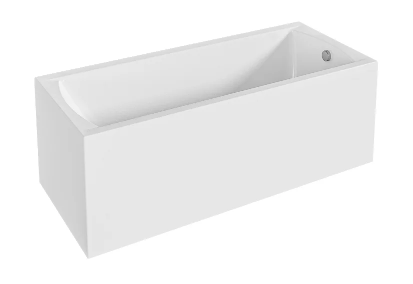 Ванна акриловая 1Marka Modern 01мод16571кс+, 165 x 70 см, белый, прямоугольные - фото 5