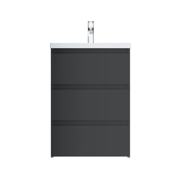 Тумба под раковину напольная Am.Pm Gem S 60 см графит