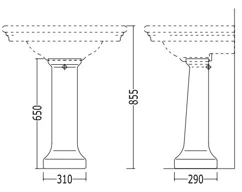 Раковина Devon&Devon Etoile IBLG(1-3)FET - фото 4