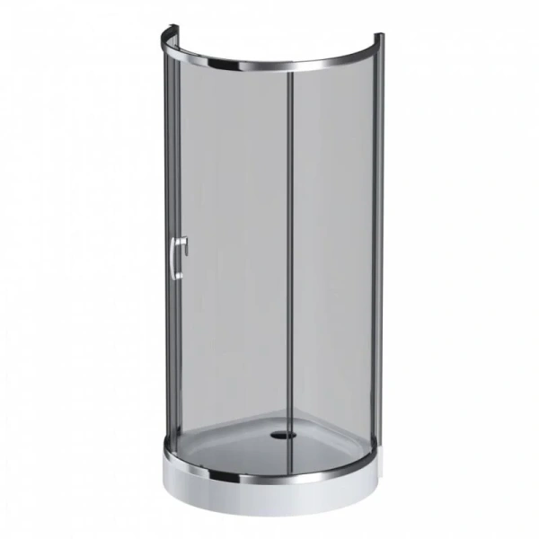 Душевой уголок Am.Pm Like W83G-333-095C 95x95 см профиль хром