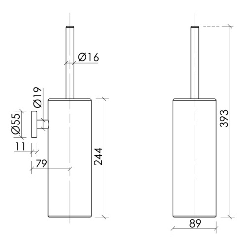Ершик Sancos Base брашированное золото - фото 3