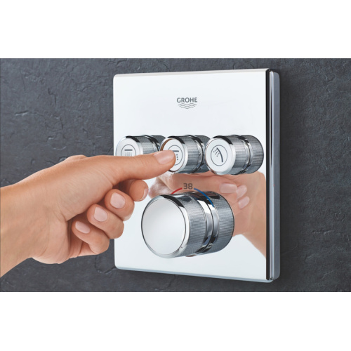 Смеситель для душа Grohe Grohtherm SmartControl термостатический хром, с термостатом - фото 7
