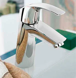 Смеситель для раковины Grohe Eurosmart однорычажный - фото 3