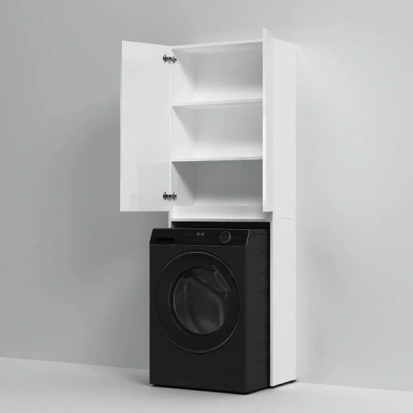 Шкаф Am.Pm X-Joy 65 см с двумя распашными дверками, белые - фото 7