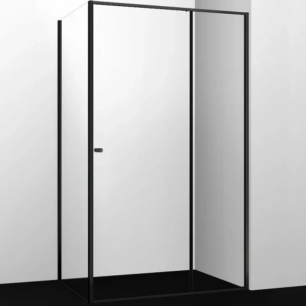Душевой уголок WasserKRAFT Dill 110х100 см профиль черный - фото 1
