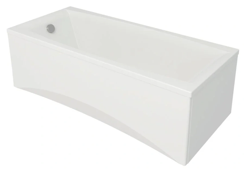 Ванна акриловая Cersanit Virgo P-WP-VIRGO*180NL 180х80 см белая - фото 3