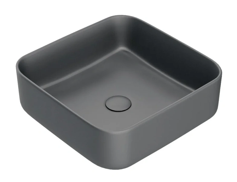 Раковина IDDIS Bridge 04i27 39 см квадратная