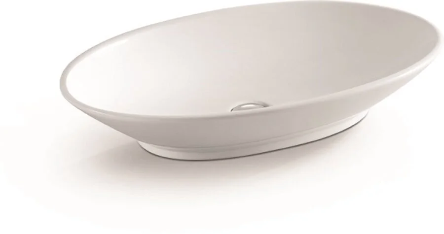 Раковина SantiLine 70 см керамическая - фото 1