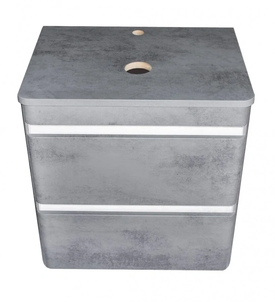 Тумба с раковиной подвесная Style Line Атлантика СС-00002279 60 см со столешницей - фото 3