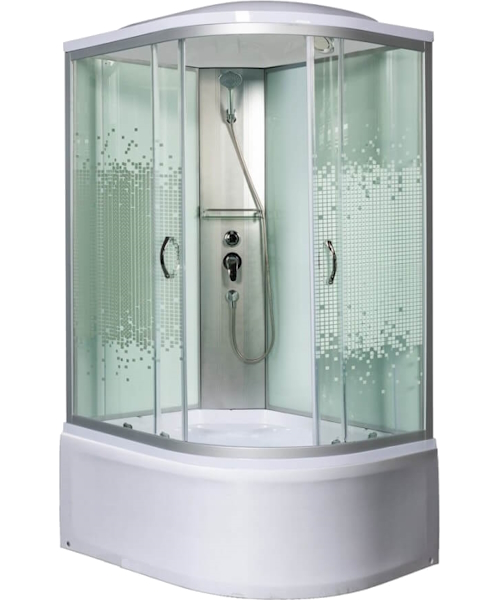 Душевая кабина River MOHOMAХ 110/80/44 MЗ 110x80 см - фото 1