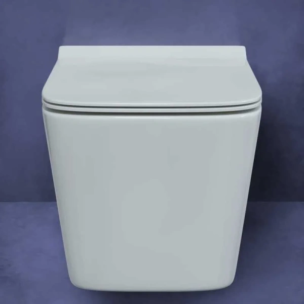 Унитаз подвесной BERGES Floe сиденье быстросъемное, с микролифтом - фото 8