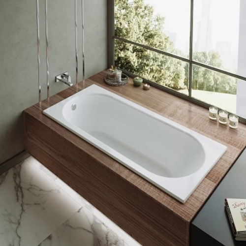 Ванна акриловая Timo Roha 120x70 см белая - фото 1