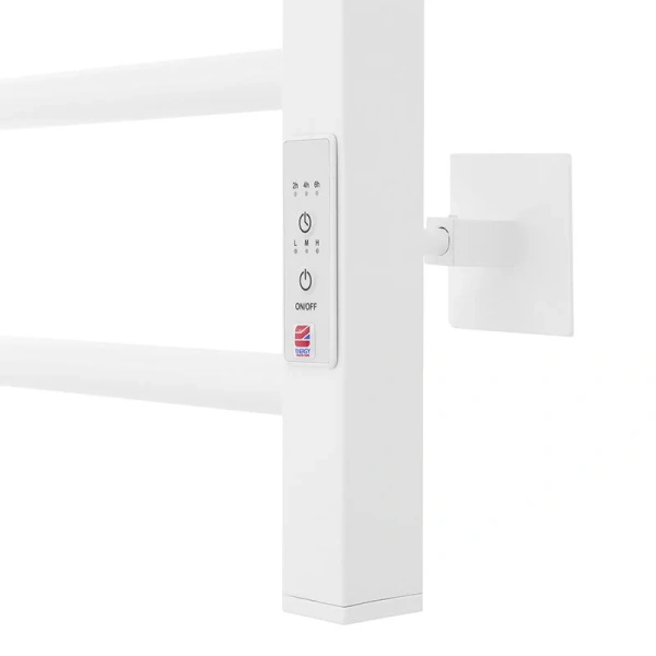 Полотенцесушитель электрический Energy Relo 50x80 см белый матовый, электрические с наружной вилкой, электрические скрытого подключения, правое подключение - фото 5