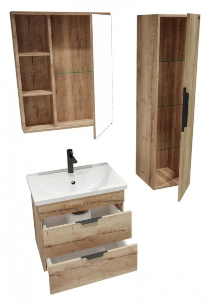 Шкаф-пенал подвесной Grossman Форта 303005 30 см ЛДСП, нет в наличии - фото 2