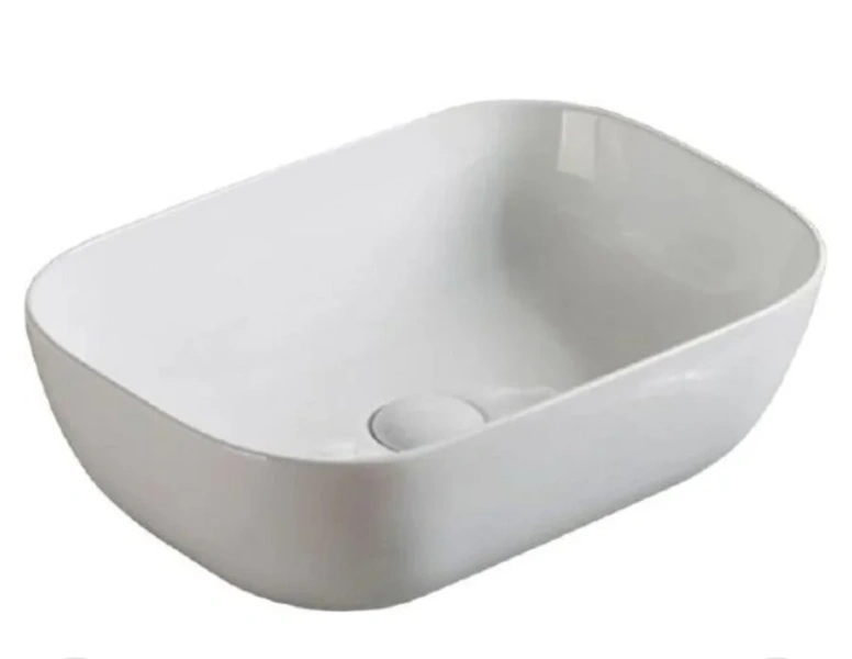 Раковина SantiLine 50 см черная - фото 3